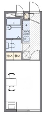 レオパレス翁樹の物件間取画像